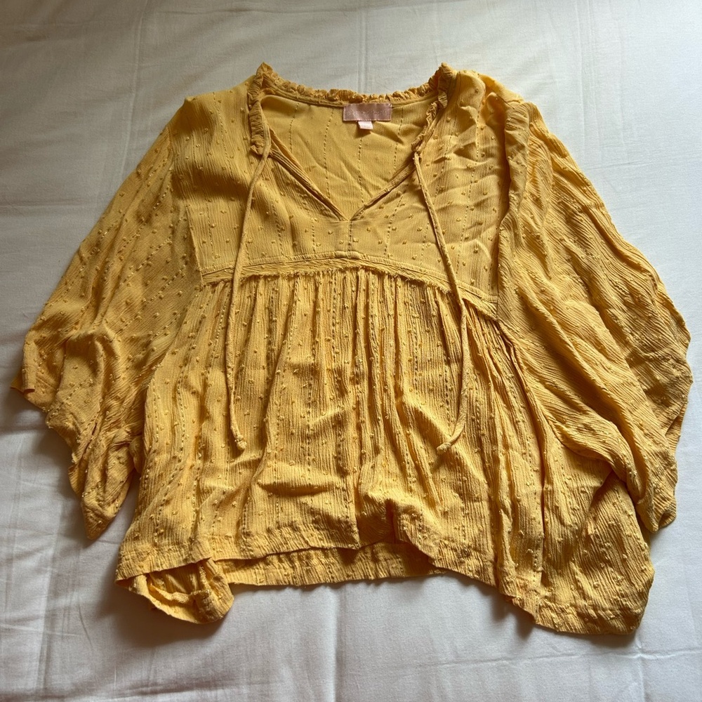 Yellow Blouse